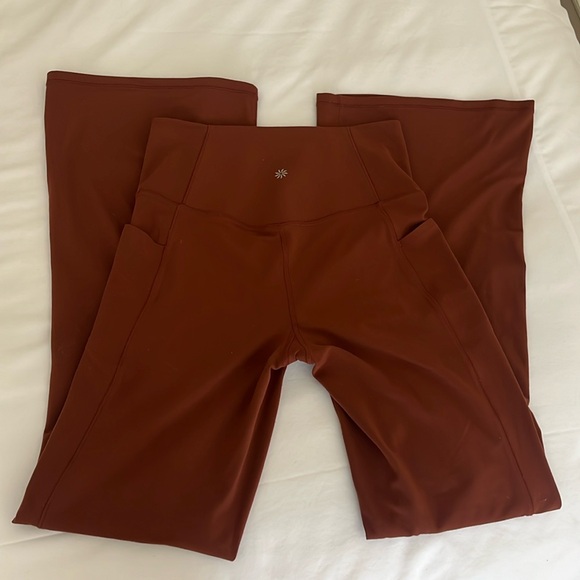 Athleta flair pants w/ matching tank top - Picture 2 of 7